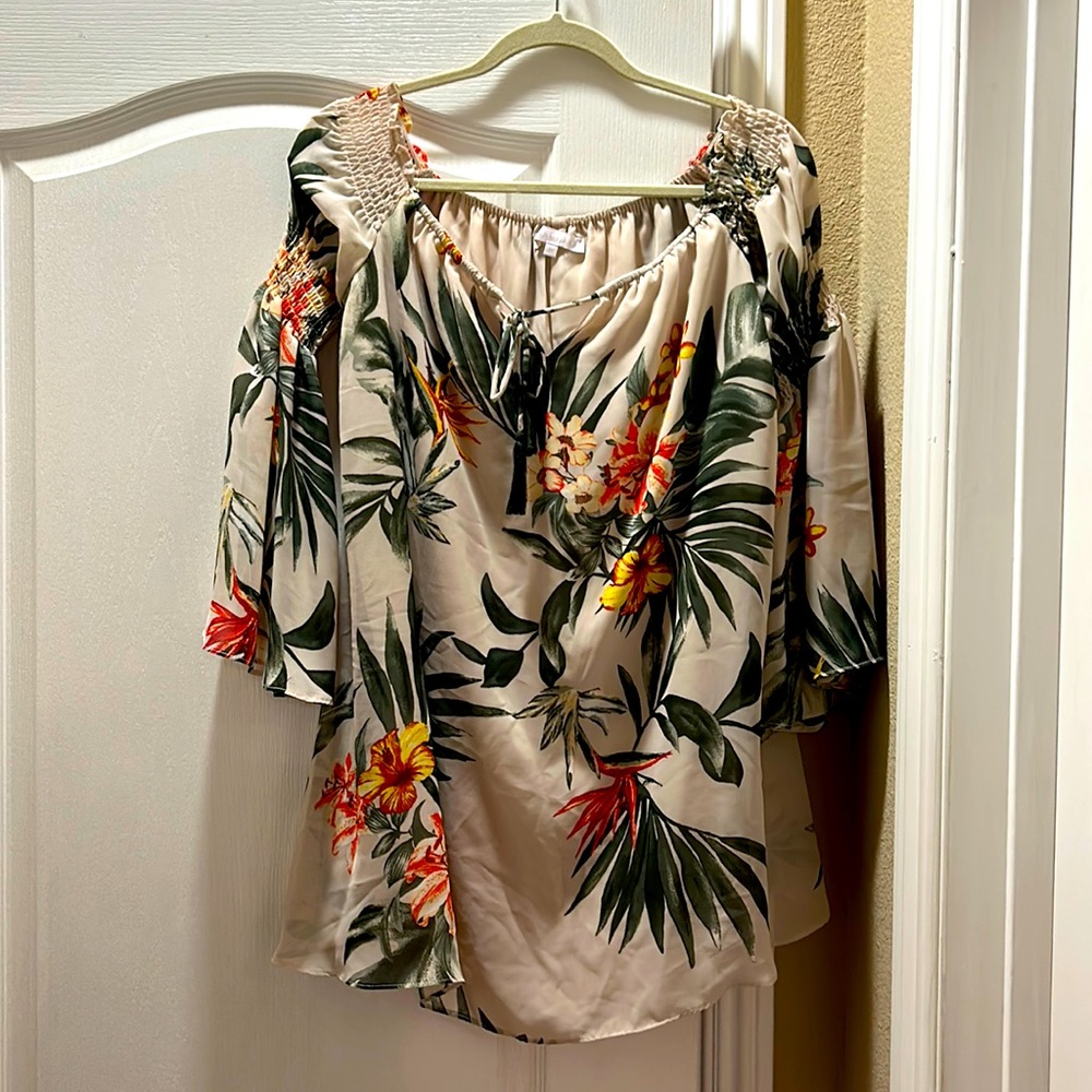 Hawaiian mini dress